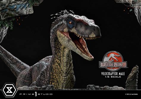 Prime Studio Velociraptor Male Jurassic Park Iii Legacy Museum