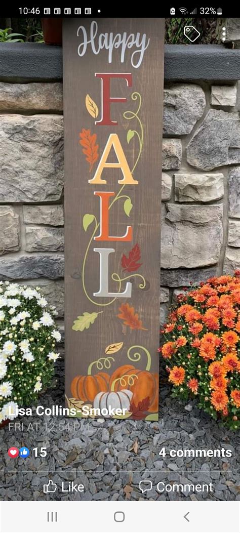 Pin On Porch Boards In 2024 Fall Decor Diy Crafts Fall Wood Crafts