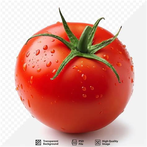 Premium Psd Fresh Nature Organic Red Tomato