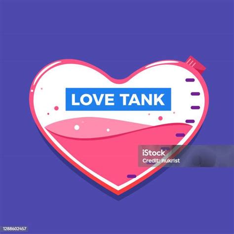 love tank isolated vector illustration conceptual illustration