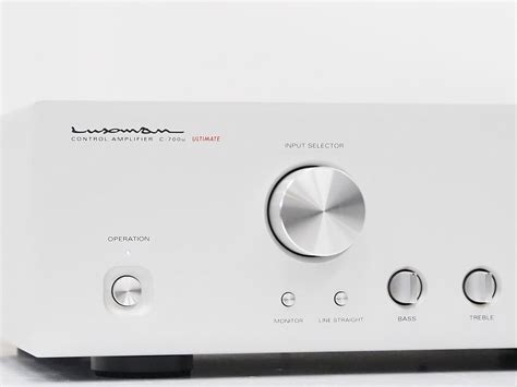 やや傷や汚れあり LUXMAN C 700u プリアンプ C700u ラックスマン M 700u パワーアンプ 同時出品中