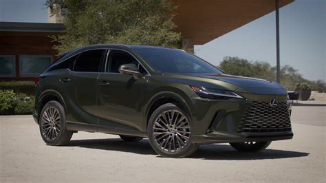 Lexus Rx H Awd Luxury Exterior Design In Nori Green Pearl