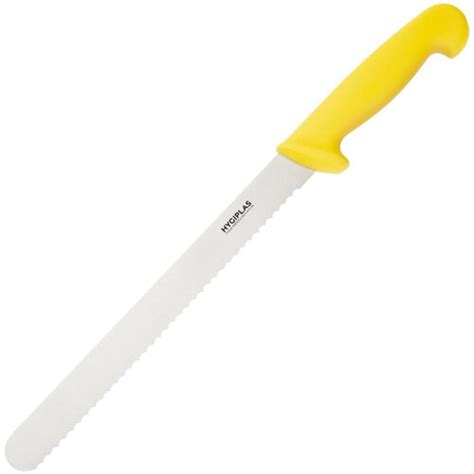 Hygiplas Serrated Slicer Yellow Cm Huntoffice Ie