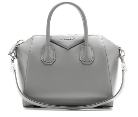 Givenchy Grey Mini Antigona Bag Literacy Basics