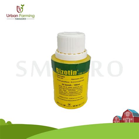 Jual RIZOTIN 100 EC 100 ML Insektisida Pembasmi Hama Ulat Perusak