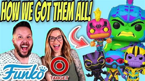 TARGET SUCKS Black Panther Funko Pop And Tee Marvel Black Light