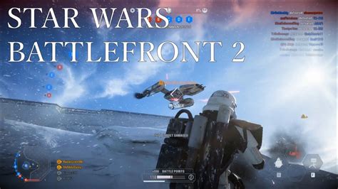 Star Wars Battlefront 2 Supremacy Hoth Empire Gameplay No