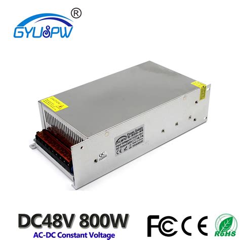 Dc Power Supply 48v 16 7a 800w Led Driver Transformer Ac110v 220v To