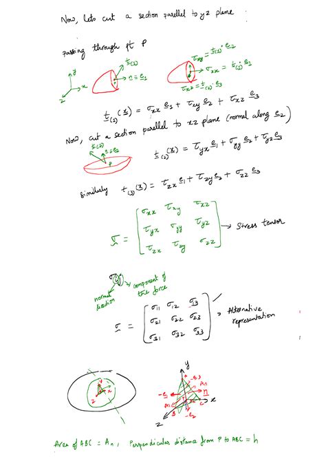 SOLUTION Lectures 4 5 Stress Tensor And Cauchy Theorem Studypool