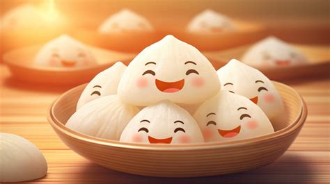 可爱温馨饭团美食插画图片素材下载格式熊猫办公
