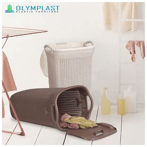 Jual Olymplast Laundry Basket Olb Keranjang Pakaian Plastik Baju Kotor