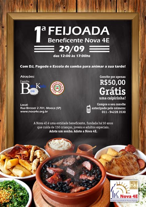 Feijoada Beneficente Nova E