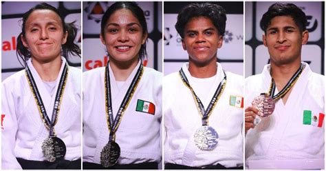 Medallas de plata y bronce para Judo de México en el Panamerican