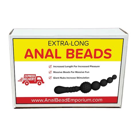 Long Anal Beads Etsy