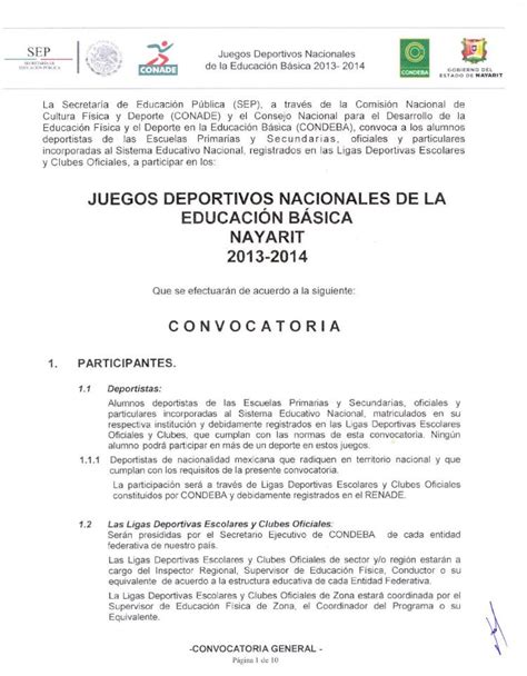 Pdf Comisi N Nacional De Cultura F Sica Y Deporte Carta