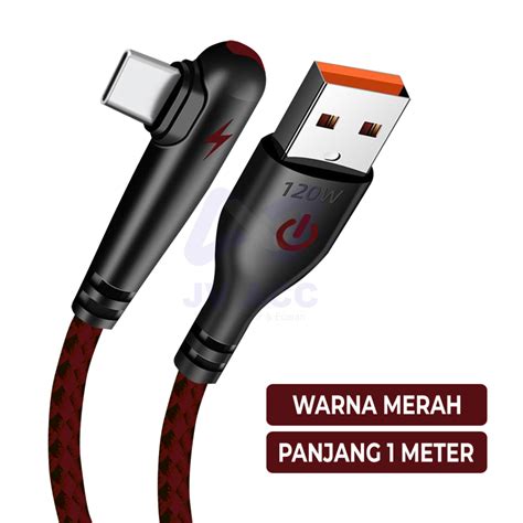 Nvn Kd Kabel Data Charger L Siku Nylon Usb Micro Tipe Type C Fast