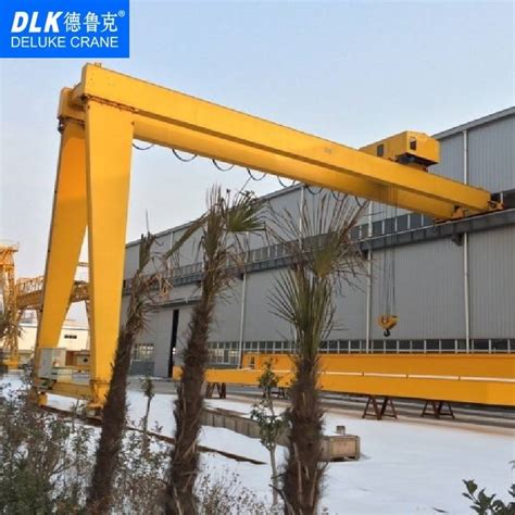 High Quality T Bmh Type Box Shape Electric Movable Semi Gantry Crane