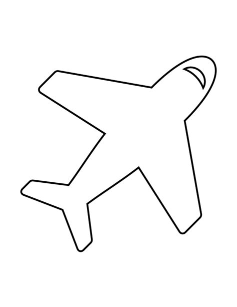 Printable Airplane Cutouts