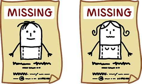 Missing Person Clip Art, Vector Images & Illustrations - iStock