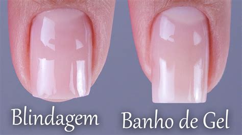 Diferen A Entre Banho De Gel E Blindagem Youtube