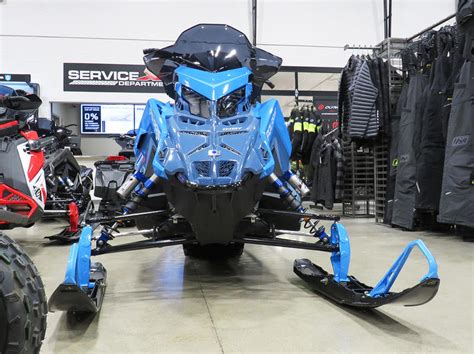 2024 Polaris Patriot Boost Indy VR1 137 Zenith Blue Apex Cycle Sports