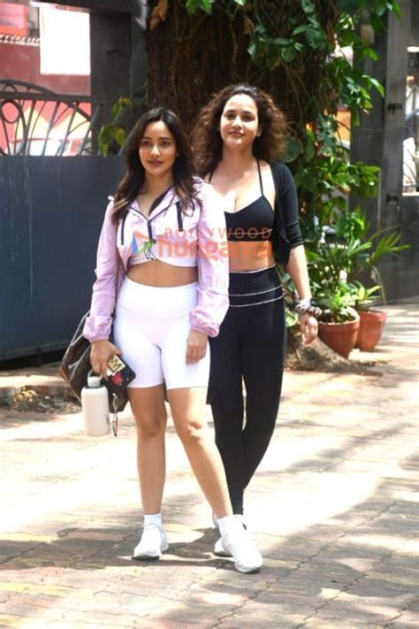 Photos Neha Sharma And Aisha Sharma Spotted Outside A Gym Parties