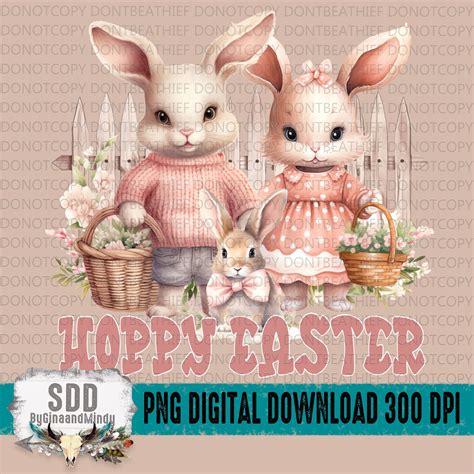 Hoppy Easter Bunny Crew Sddbyginaandmindy