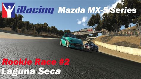 Iracing Fanatec Global Mx Series Race At Laguna Seca Youtube