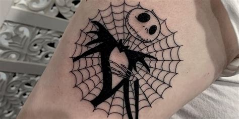 Jack Skellington And Sally Tattoos