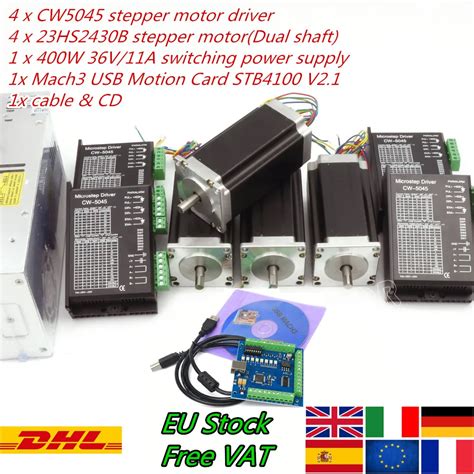 Kit De Contr Leur Usb Mach Pour Routeur Cnc Pilote De Moteur Pas