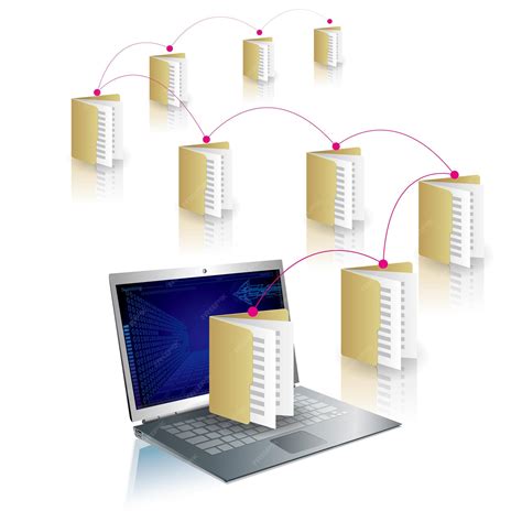 premium vector network sharing concept design isolated  white