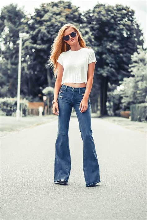 Pin By My Info On Bell Bottom Pants Flare Jeans Flare Jeans Outfit