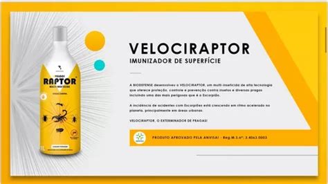 Lançamento Raptor Veneno Mata Escorpião Multi Inseticida à venda em São