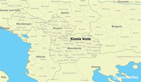 Where is Kisela Voda, Macedonia? / Kisela Voda, Kisela Voda Map ...