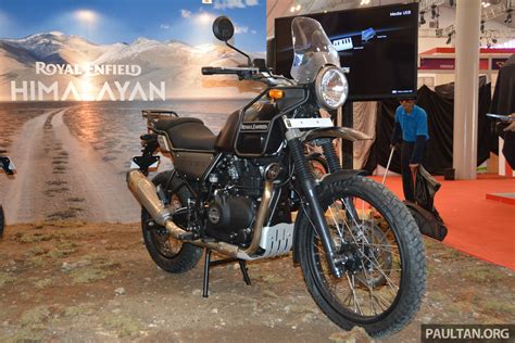 GIIAS 2016 Royal Enfield Himalayan Enjin L410 Royal Enfields