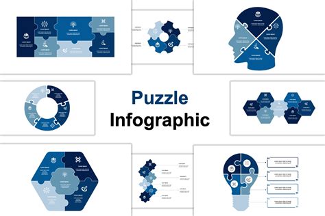 Free Puzzle Infographics Template Google Slides Ppt Google