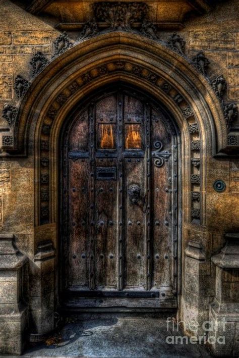 Entrance To A Secret Passageway Hidden In Old Castles Castle Doors