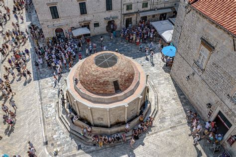 Big Onofrios Fountain Dubrovniks Unique Thirst Quenching Spot