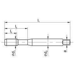 Gwintownik Maszynowy M Din B Hsse Inox