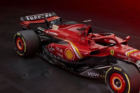 Ferrari reveals its 2024 Formula 1 car, the SF-24