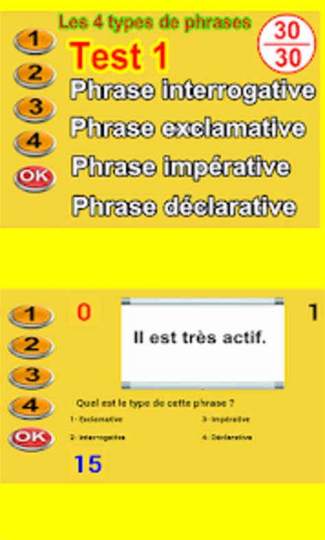 Apprendre Les Types De Phrases Para Android Descargar