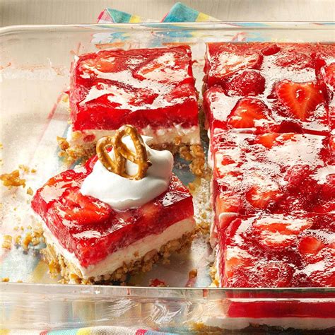 Strawberry Pretzel Dessert Taste Of Home