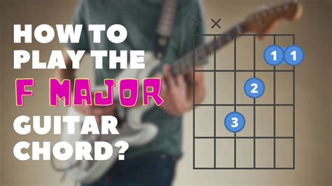 How to Play the F Major Guitar Chord? - Play Guitars