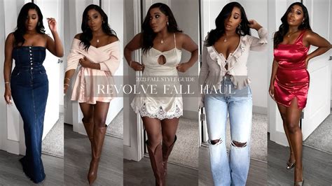 Revolve Fall Try On Haul 2023 Style Guide Youtube