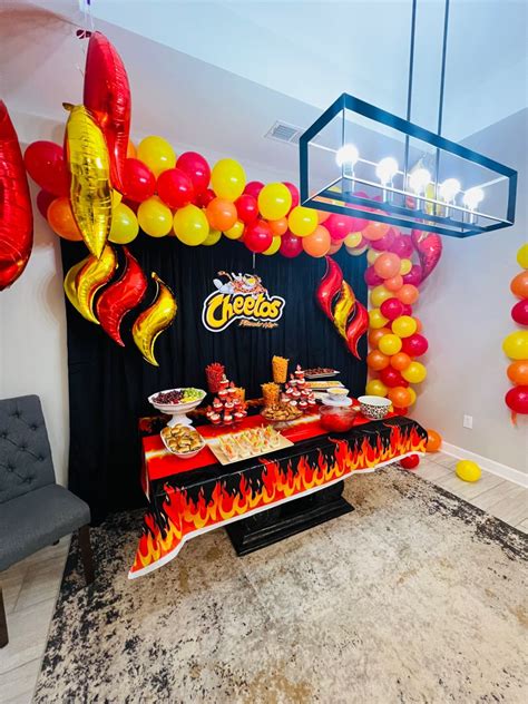 Hot Cheetos Birthday Party Boy Birthday Party Birthday Birthday Party