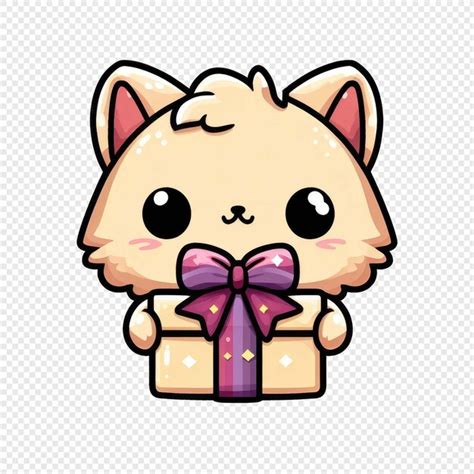 Chirpy Baby Cat Png Sticker Psd Premium