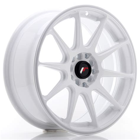 JR Wheels JR11 17x7 25 ET35 4x100 114 3 White JR