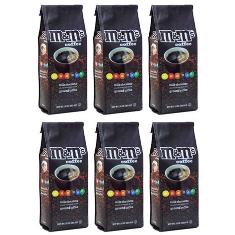 Mandms Milk Chocolate Naturally And Artificially Flavored Ground Coffee