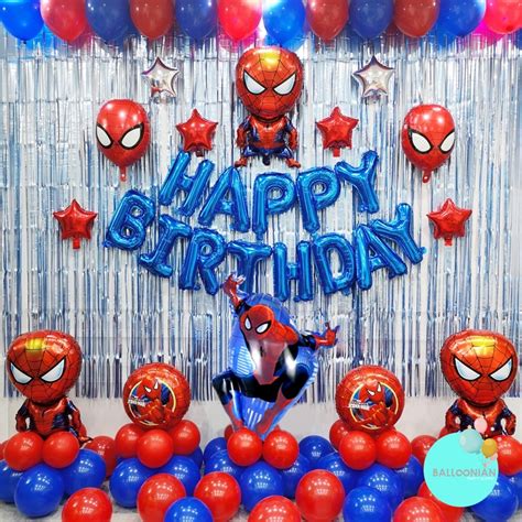 Top 78 imagen cumpleaños de spiderman Abzlocal mx