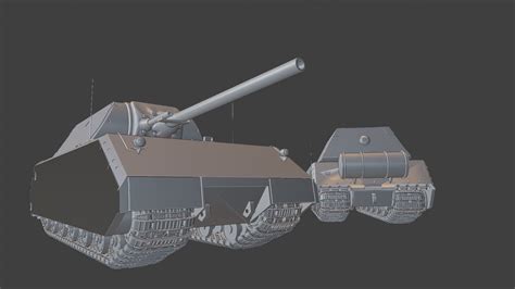 Maus Tanks 3d Printable Model Cgtrader